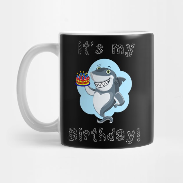 It's My Birthday Shark by DANPUBLIC